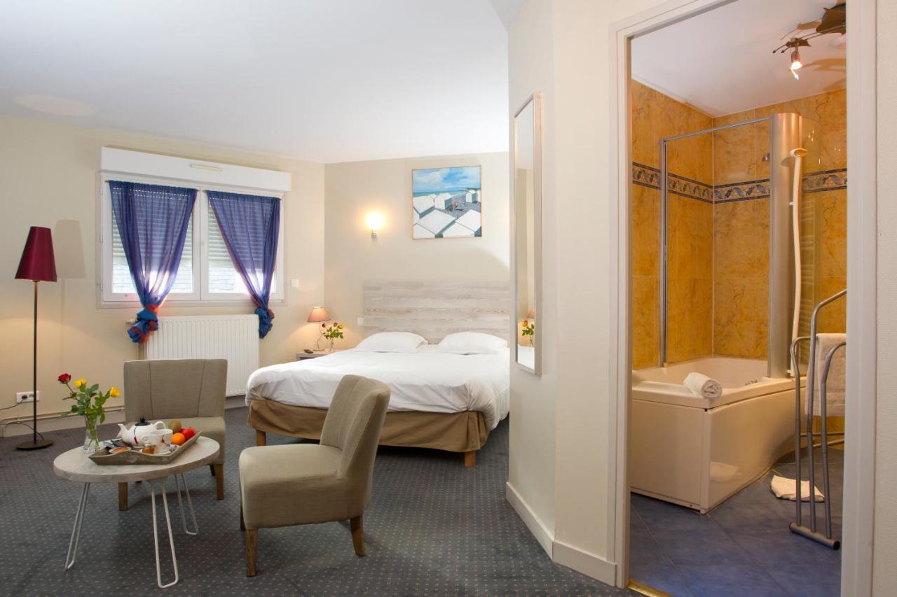 Hotel Du Port Et Des Bains Saint-Valéry-sur-Somme Dış mekan fotoğraf